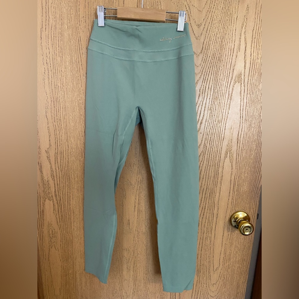 COPY - Whitney High Rise Legging Moss Green - SMALL